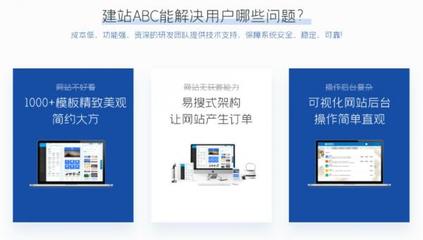 自助建站系統哪個好(自建站和第三方平臺的區別)